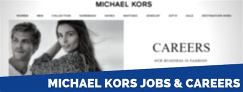 michael kors by joblux|michael kors online jobs.